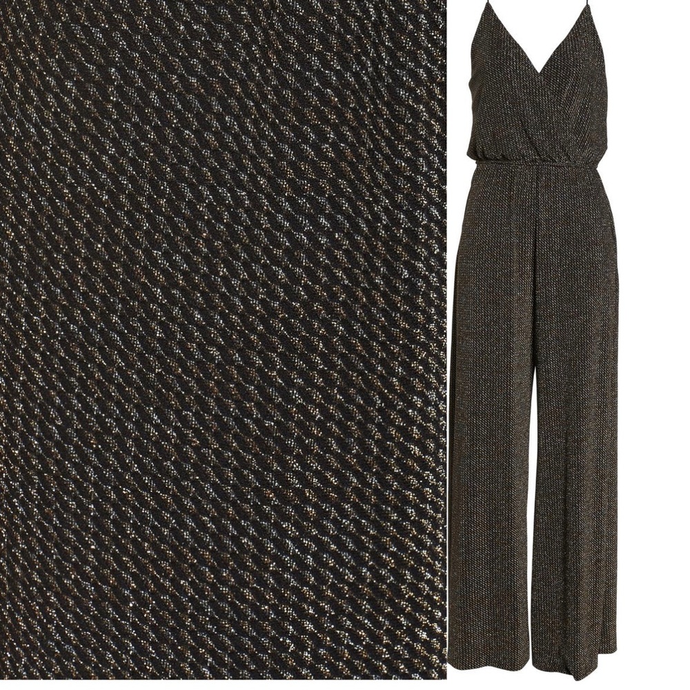 Metallic jumpsuit!